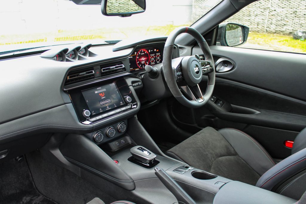 Nissan Z Nismo interior wide view