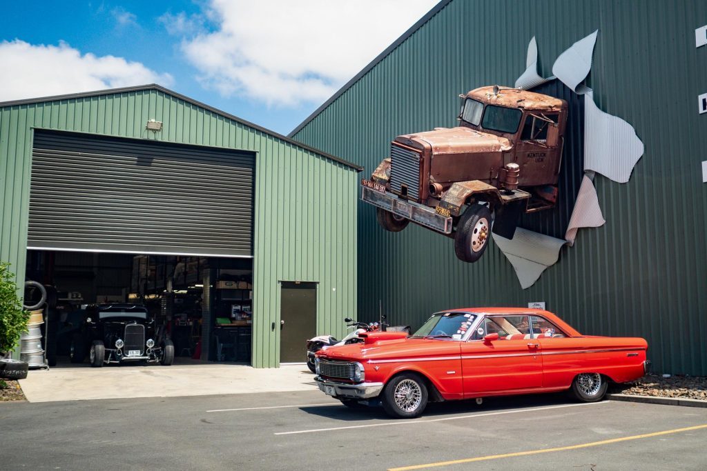 Ross Bros Museum truck display