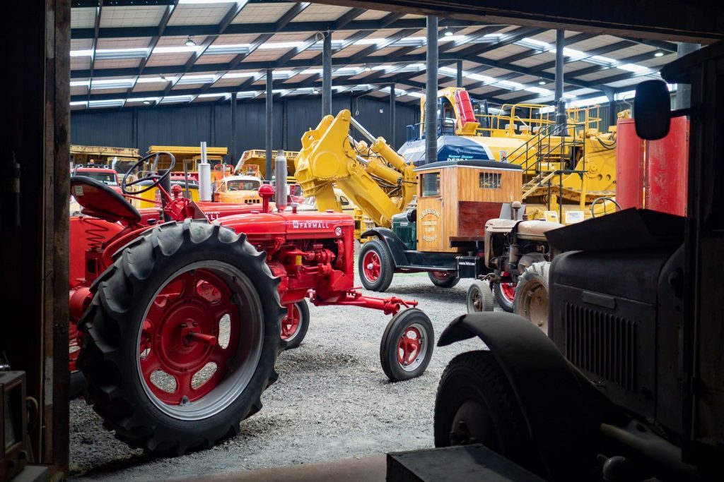 Farming equipment at the Ross Bros Museum