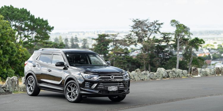 SsangYong Korando Limited front quarter shot