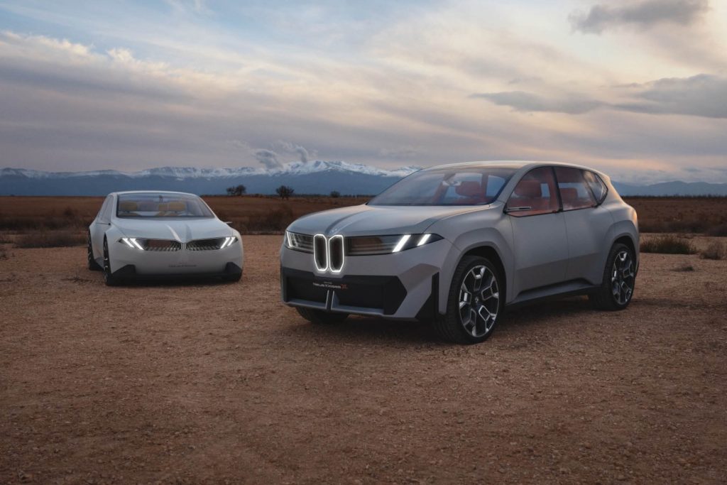 BMW Vision Neue Klasse X and Vision Neue Klasse sedan