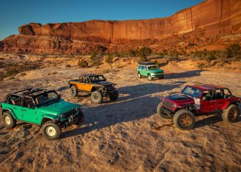 Collection of Jeep concepts made for 58th Easter Jeep Safari