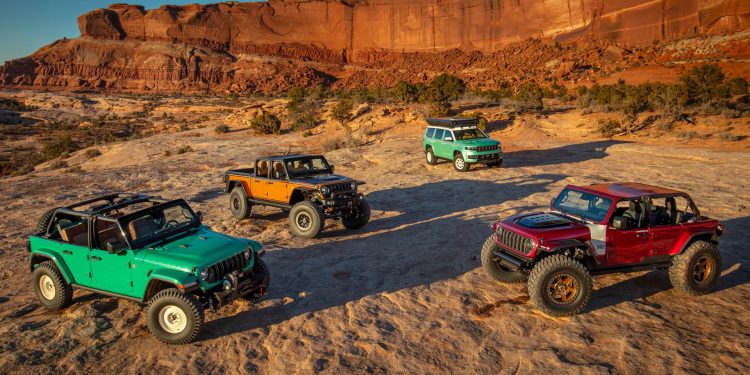 Collection of Jeep concepts made for 58th Easter Jeep Safari