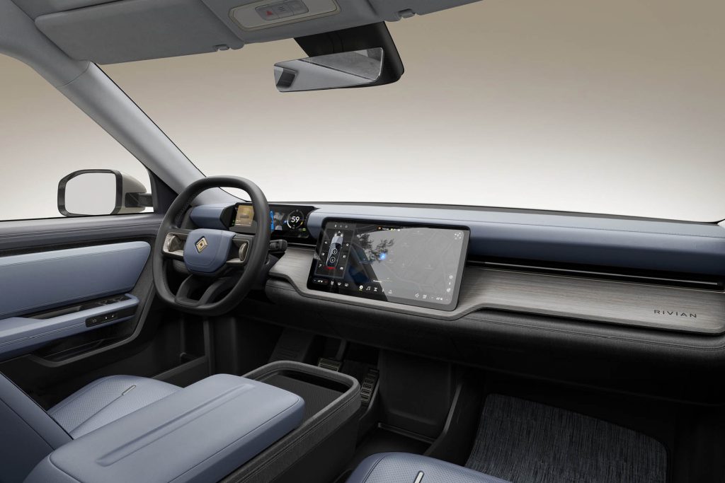 Rivian R2 interior view