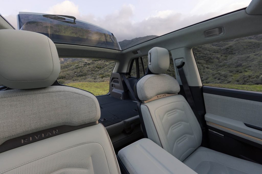 Rivian R3 interior view