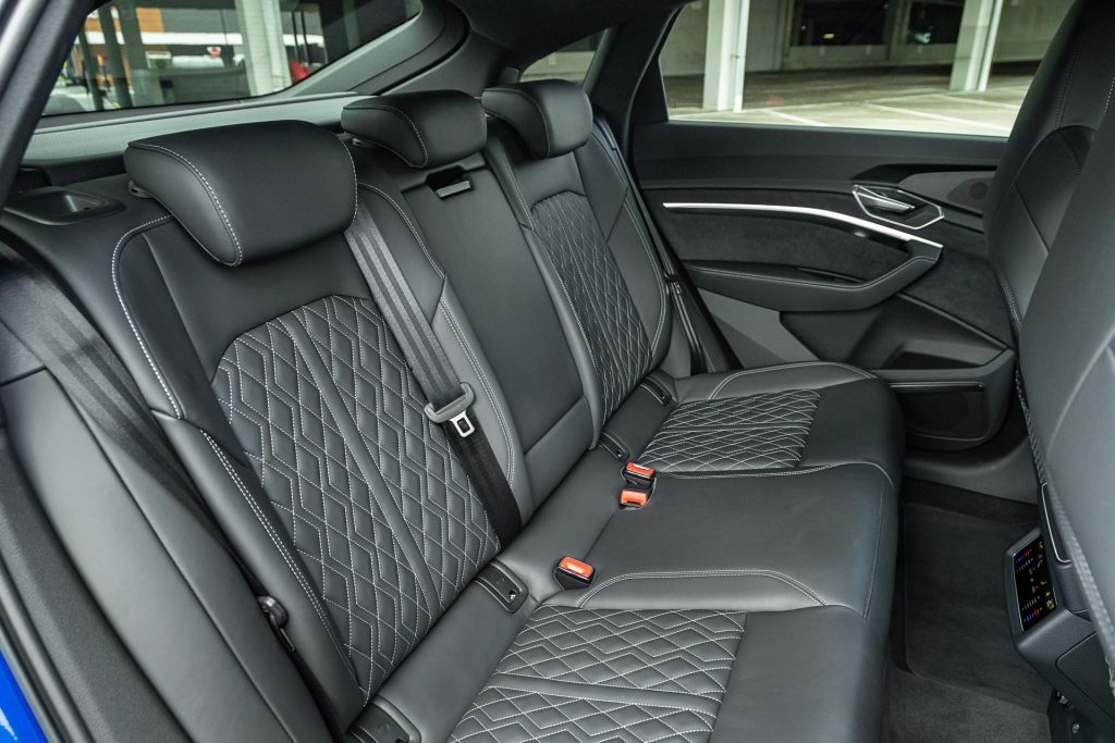 Audi SQ8 e-tron Sportback rear seat space