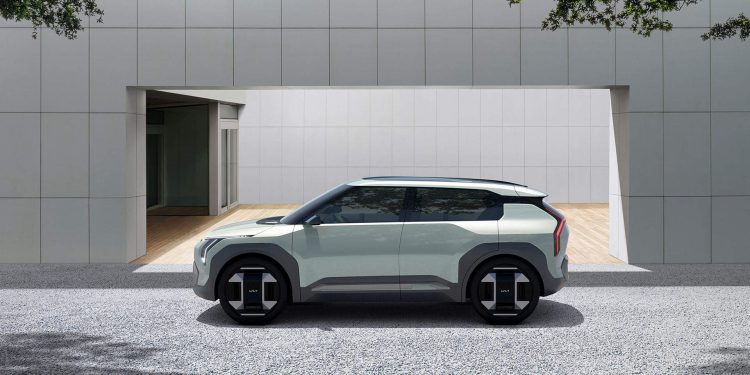 Kia EV3 concept vehicle.