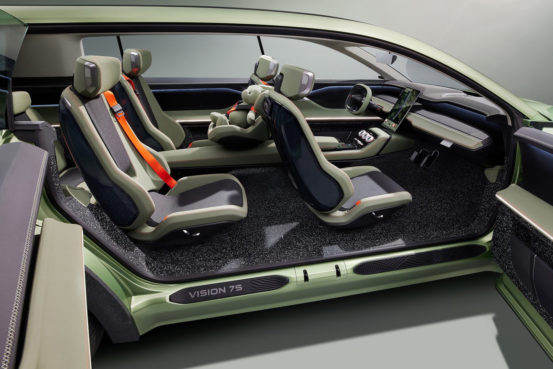 Seven seater status will be more conventional than this.