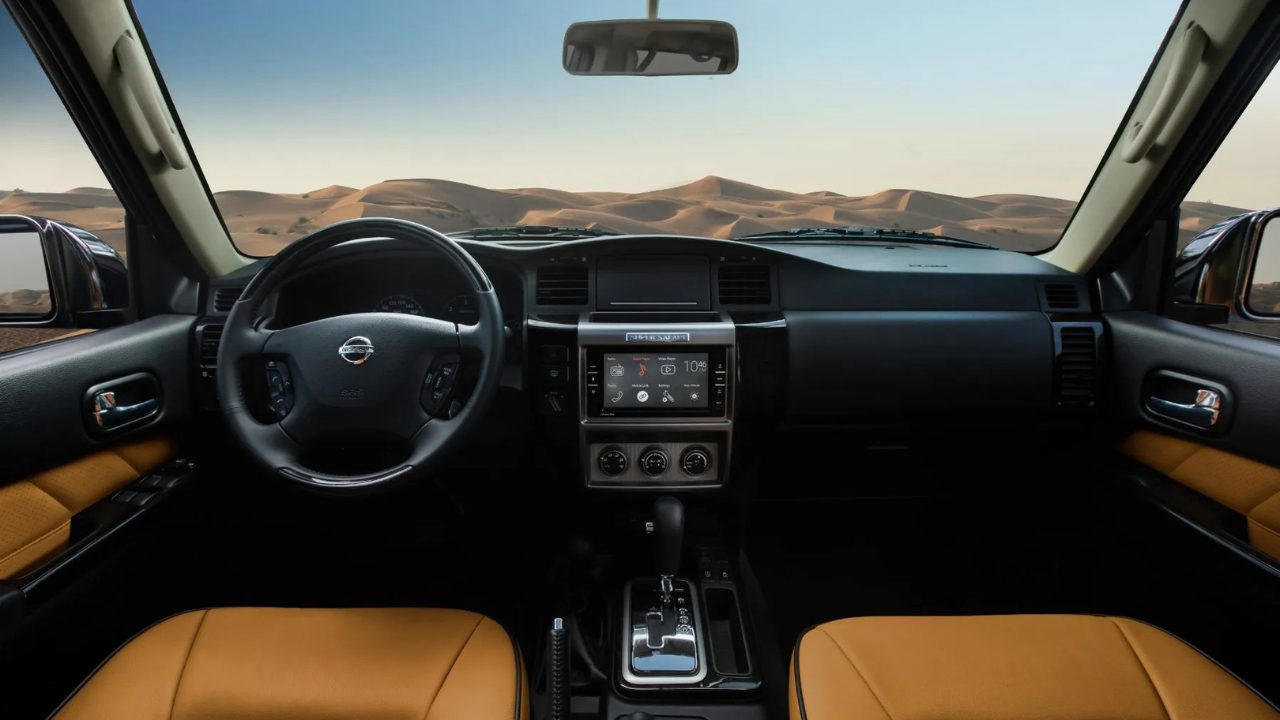 Ah, the simplicity of an old-school interior.