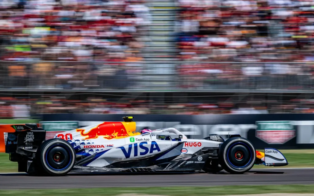 Lawson during qualifying.