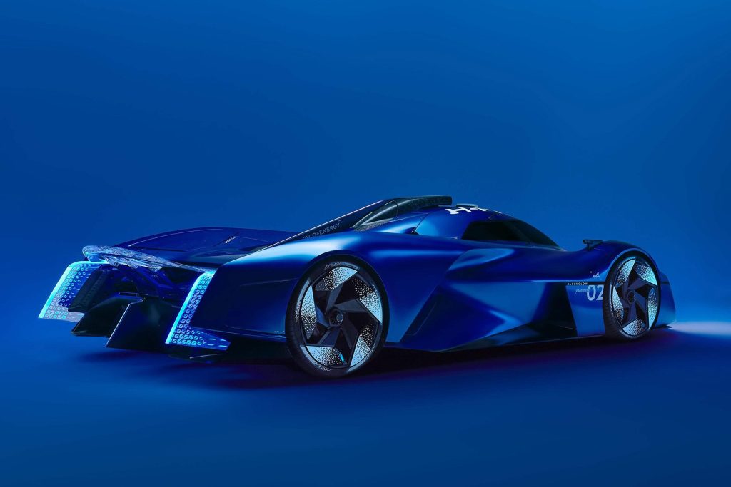 Clearly a concept car here but expect the road-ready hypercar to look every bit as radical.
