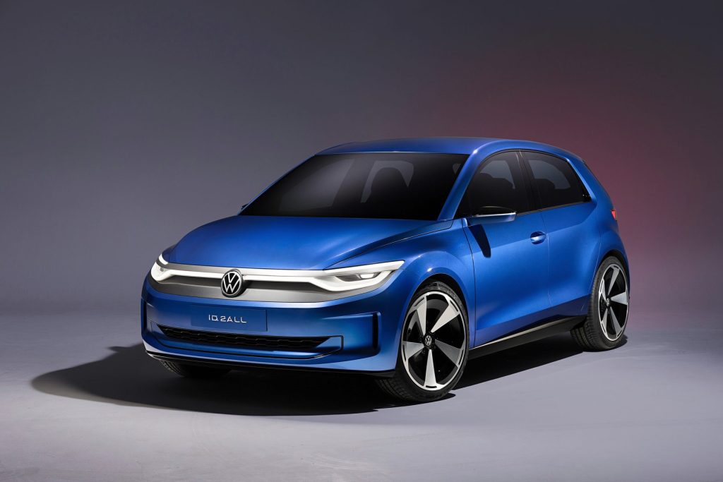 ID 2all concept car is the basis for the ID 2 small EV.