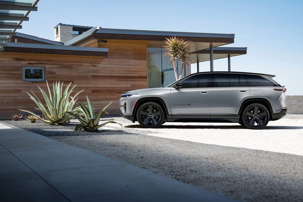 This is the electric Wagoneer S that Filosa introduced to the world.
