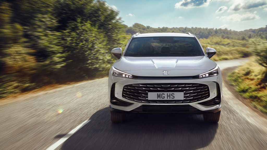 The recognisable new face of the HS model, here the Hybrid+.