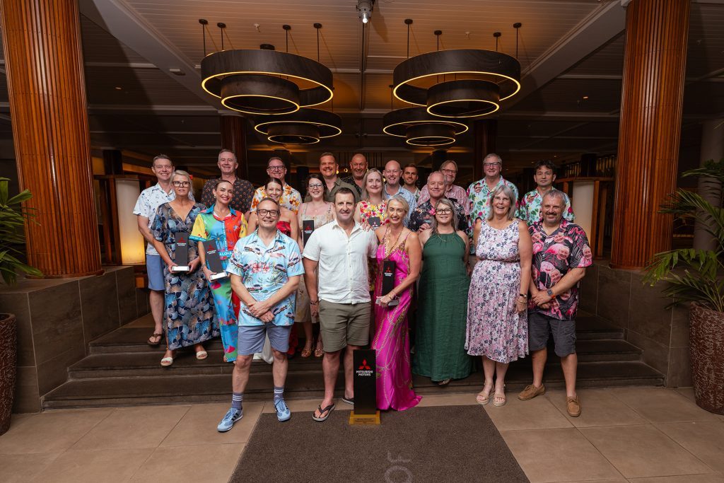 Mitsubishi Motors Diamond Dealers assembled in Fiji.