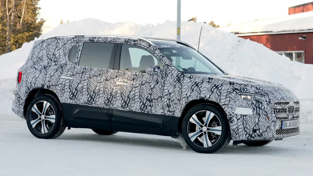 Looks bigger than before, even in these spy shots.