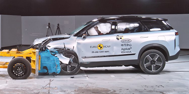 Jaecoo J7 five star ANCAP crash test