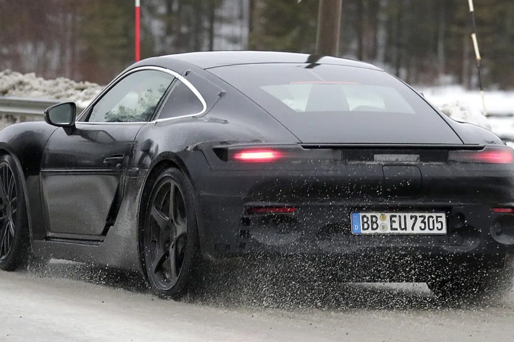 This may not be at the Nurburgring but 911 influence is clear.