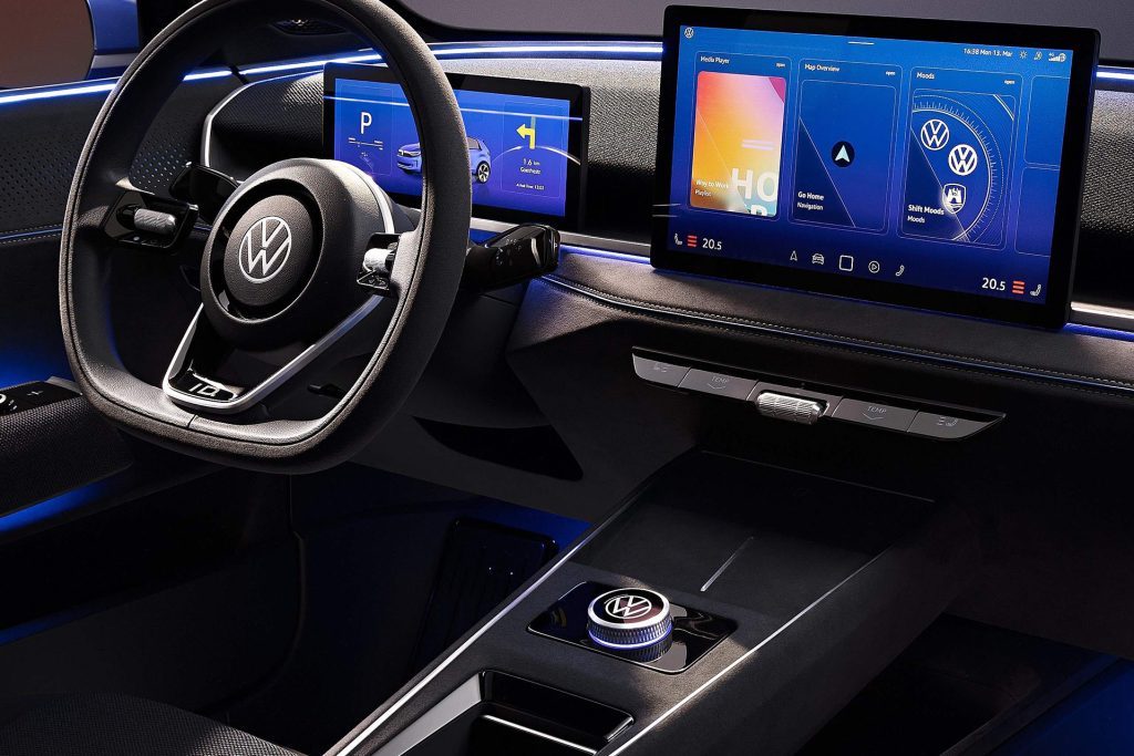 This is the interior of the ID 2.
