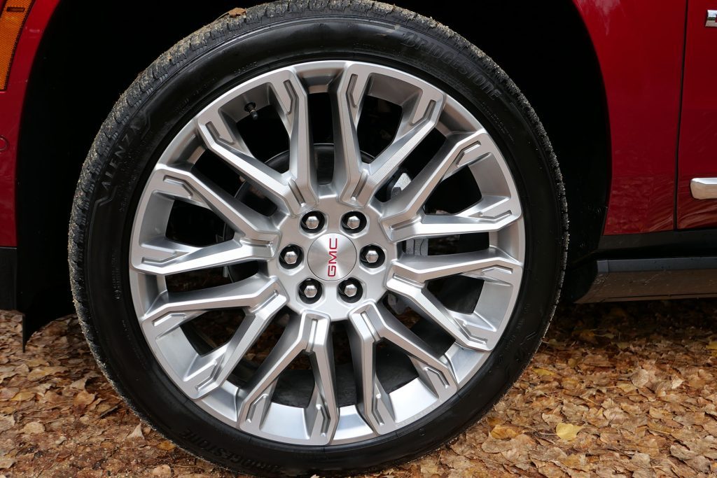 The 24-inch wheels are the biggest fitted to any production vehicle Down Under.
