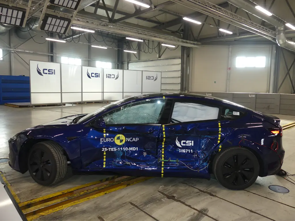 Solid result in side impact testing.