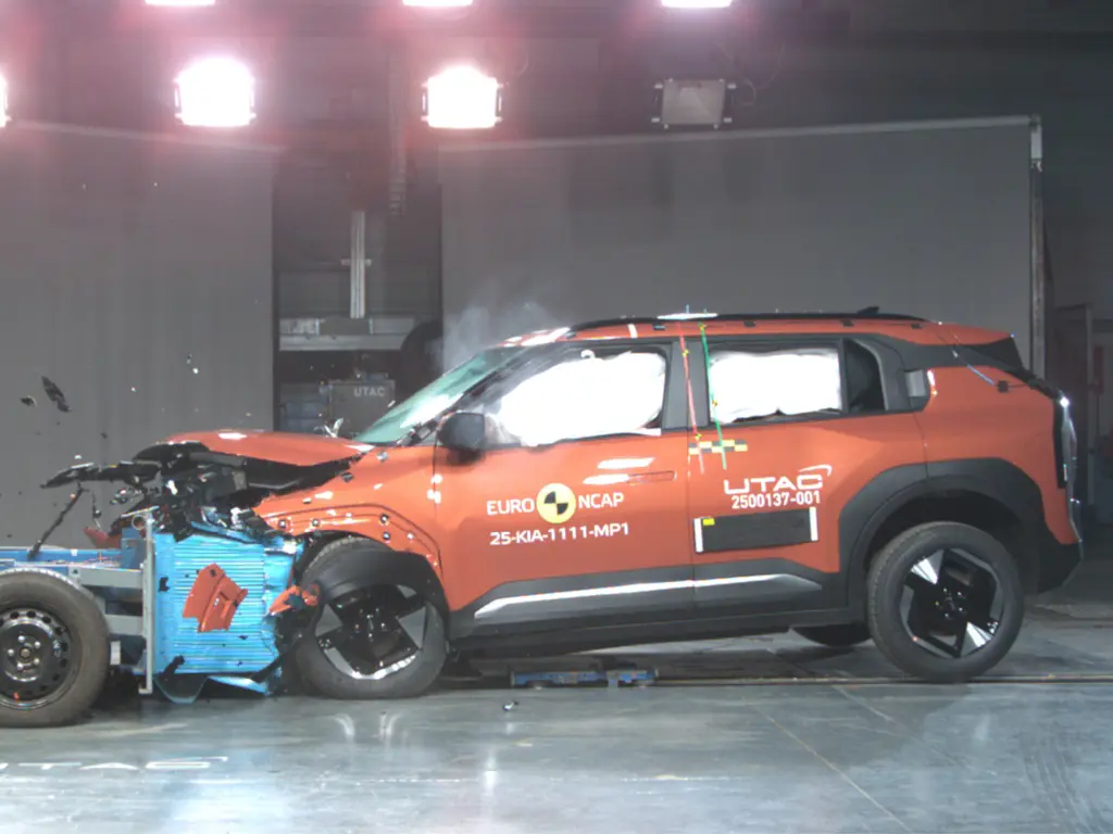 Like its bigger EV sibs, the EV3 fared pretty well in crash testing.