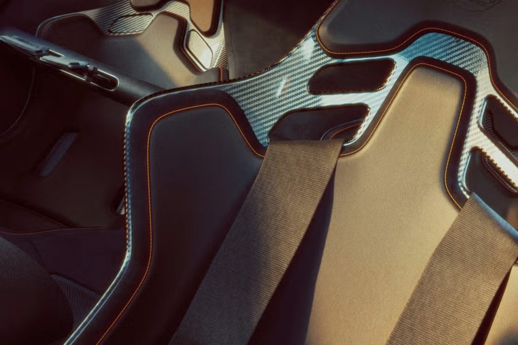 Sports seats, naturally.