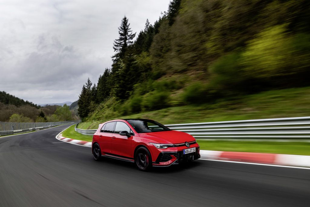 Looks GTI-ish at first glance but this is something more extreme.