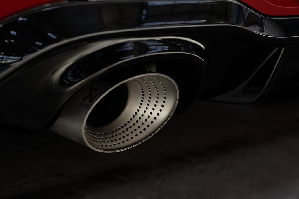 Akra exhaust ends thus.