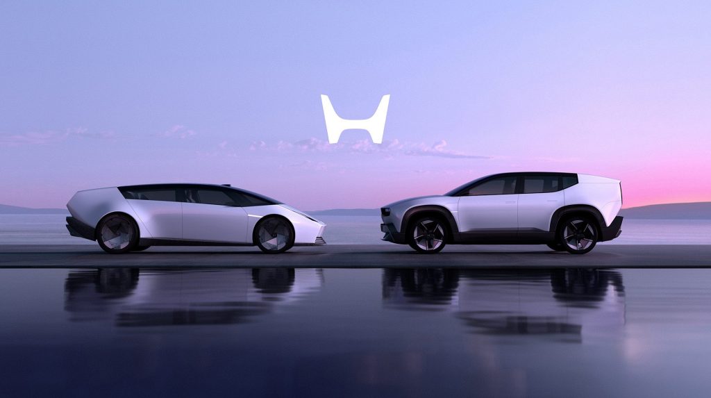 These are the future of Honda electrics, with quite a radical look.