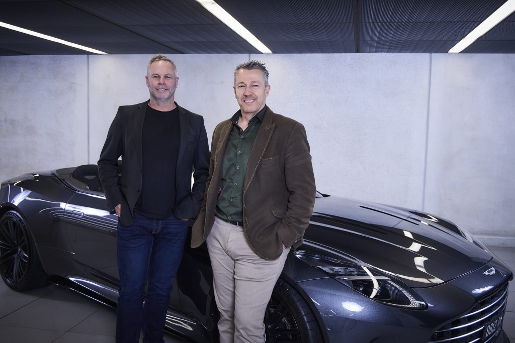 Liam Taylor and Steve Ketchington worked on the deal between NZFW and Giltrap Group.