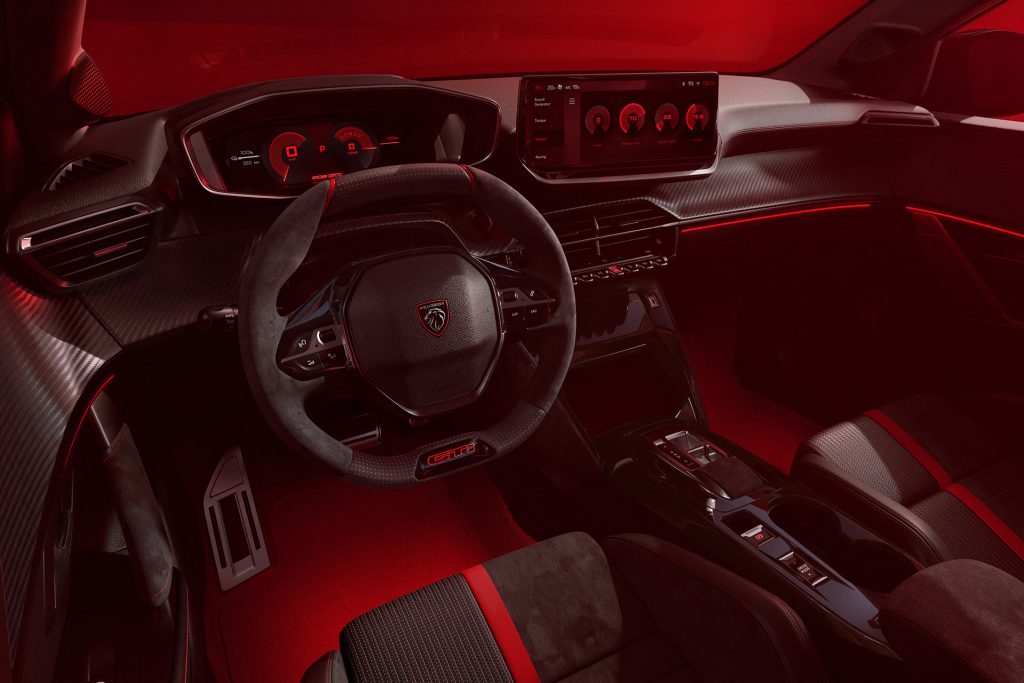 From the driver's perspective.