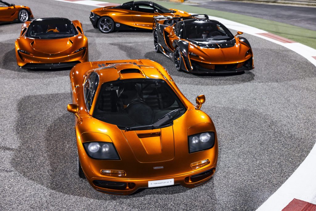 The car that is the centrepiece of the collection.