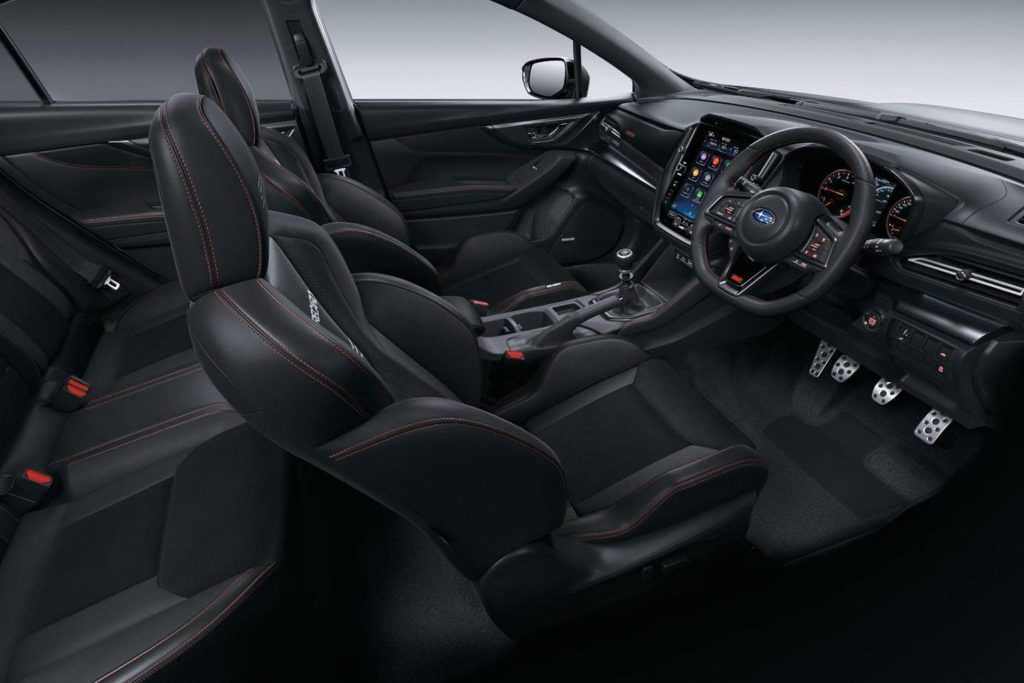 What the tS Spec B looks like from the inside. Pretty wild.