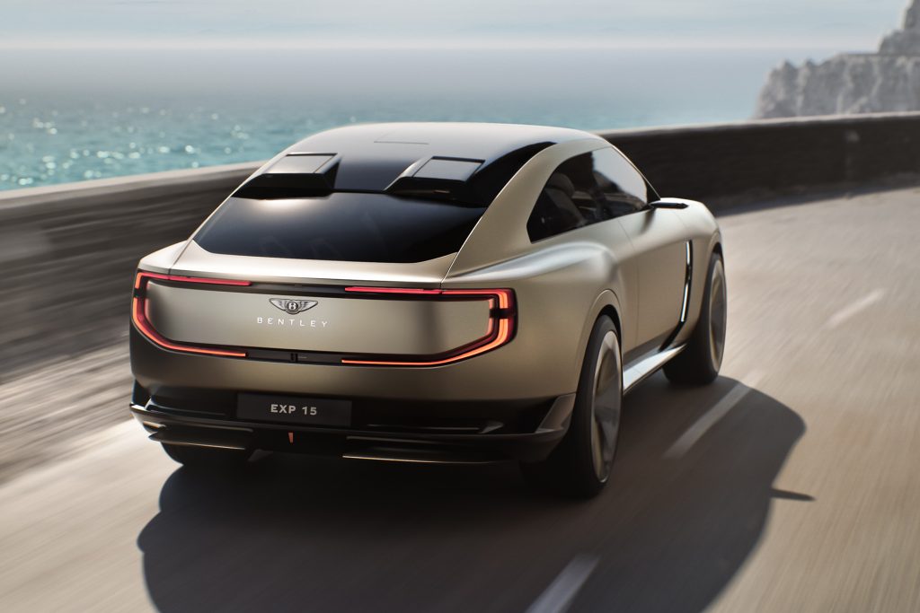Lots of aero going on here, as expected of an electric GT.