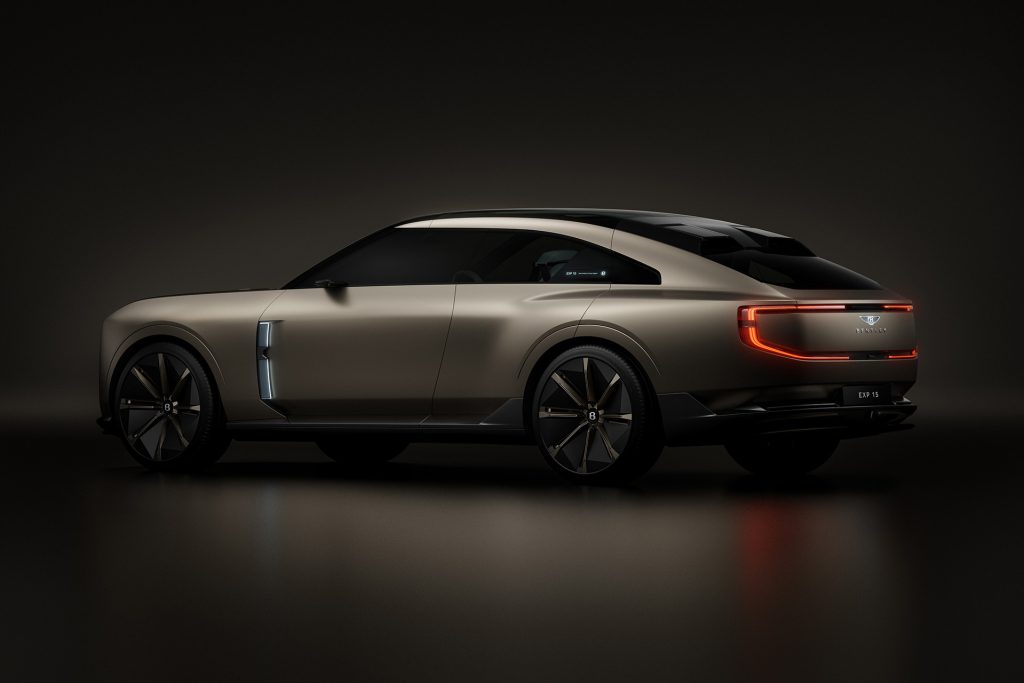 Certainly a bold design, reminding slightly of Jaguar's forthcoming electric GT.