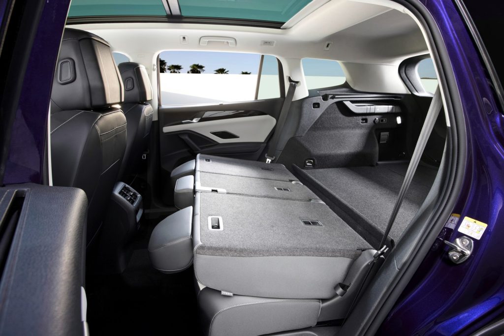 Plenty of luggage space here, should you need it.