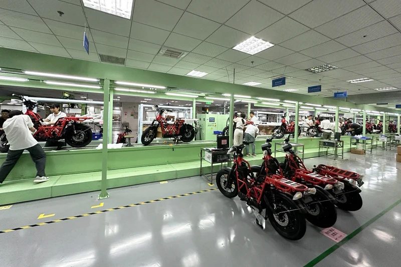 UBCO bikes are made here in Taiwan.