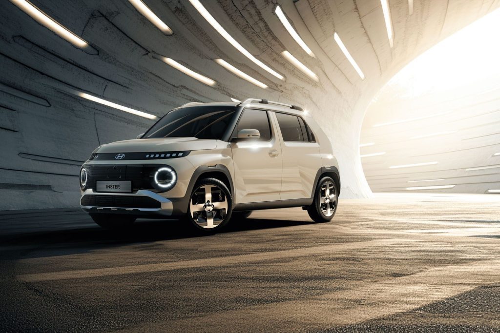 Inster did well in crash testing, better than Swift anyway. But we imagine it won't come here any time soon.