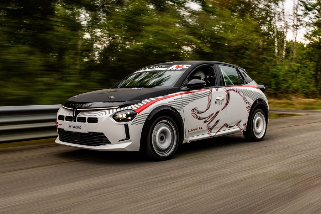 Current Lancia Rally car based on Ypsilon.