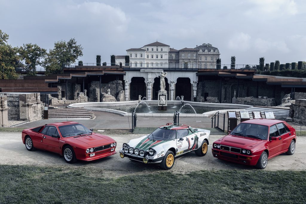 A design day showing off some famous models when Lancia was a force to be reckoned with.