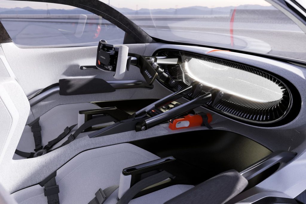 Wild interior for the concept car huh?