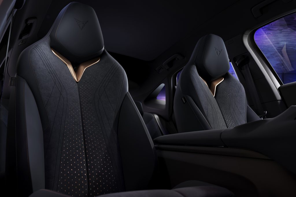 Smart looking seats have all the goodies in the top VZ model.