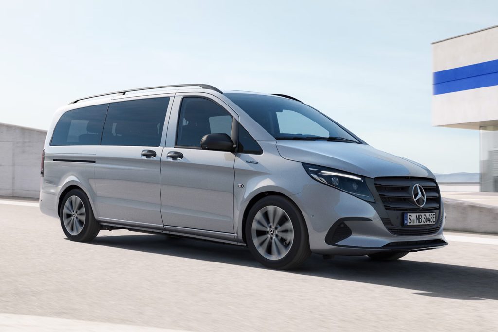 Here is your classic Mercedes van.