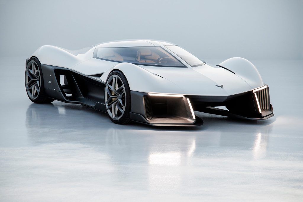 What the electric Corvette may look like in 2035.