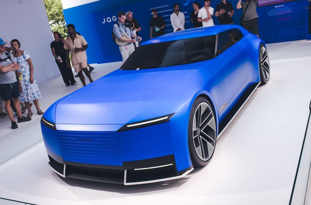 Just as dramatic in blue as pink we think.