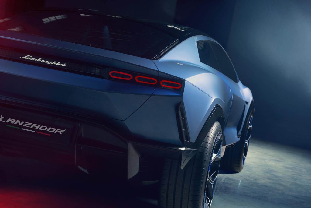 Trick looking electric sports SUV is Lanzador.