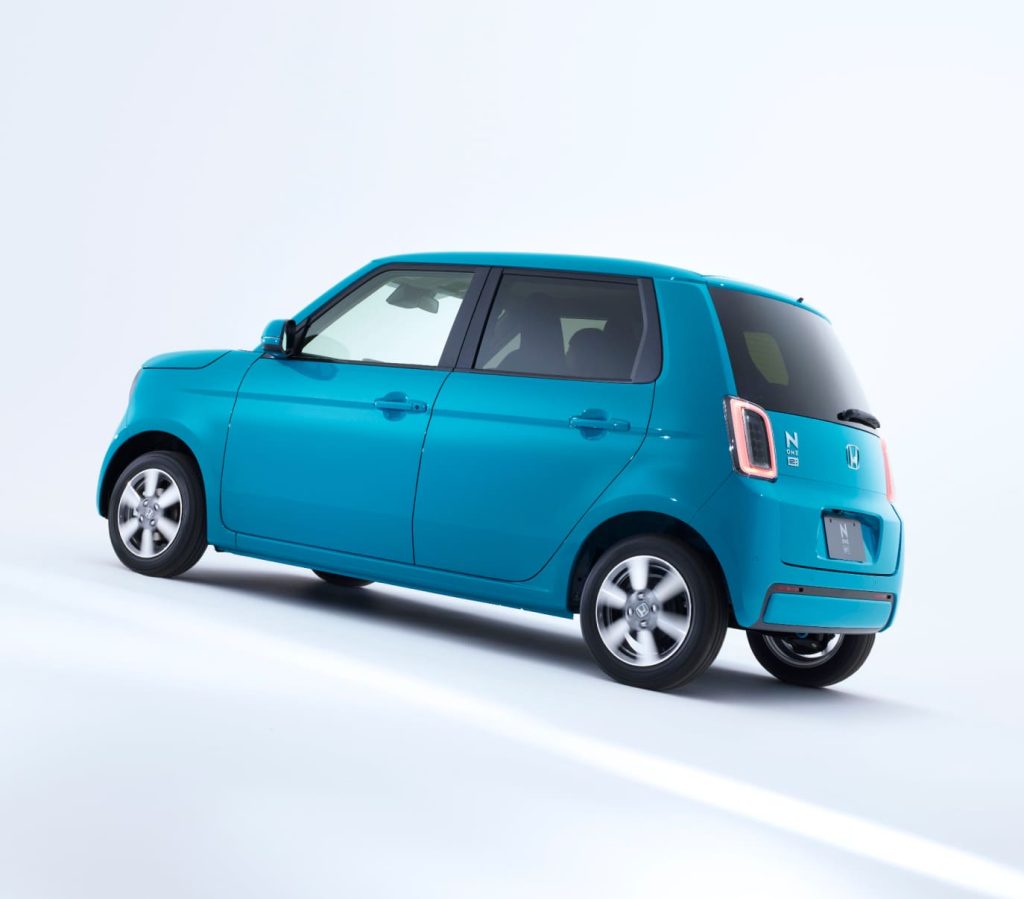 Yes, a little boxy Kei car but it is electric.