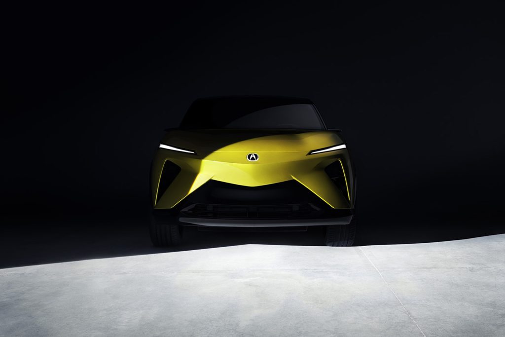Gaping air vents for what we are not sure, being an EV. Perhaps for Brembo brake cooling.