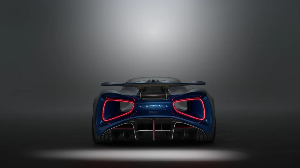 Hethel also produces this Evija electric hypercar.